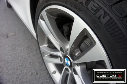 BMW F30 320D 스포츠라인 18인치 휠 상처수리후, 다이아몬드 컷팅 복원. / 용인 처인구