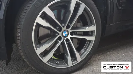 분당,용인 휠수리 - BMW X5 50D 다이아몬드컷팅 휠복원. / 용인 처인구