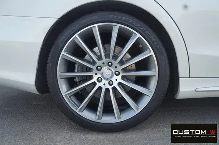 벤츠 W222 S350D 20인치 마차휠 휠상처 수리후, 다이아몬드 컷팅 휠수리 복원. / 용인 처인구