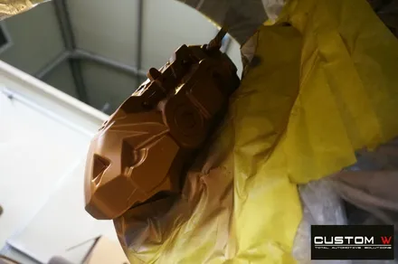벤츠 C43 AMG 쿠페 하이그로시 블랙 검정 유광 휠도색 그리고 캘리퍼 도색 작업까지.! 커스텀W / 용인 처인구