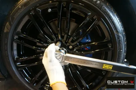 휠도색으로 전혀 다른 느낌.! BMW 530i 664M휠 그리고 5GT 차량의 블랙유광 휠도색 / 용인 처인구