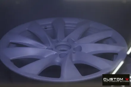 신차 출고 후, 곧바로 입고된 BMW 420i 블랙 유광 휠도색, 레드 캘리퍼 도색. / 용인 처인구