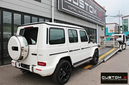 벤츠 신형 G63 AMG 무광블랙(맷블랙) 휠도색 / 용인 처인구