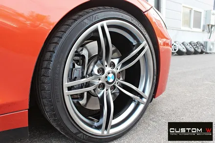 BMW E89 Z4 휠 상처 수리 후 고스트 크롬 휠도색 / 용인 처인구