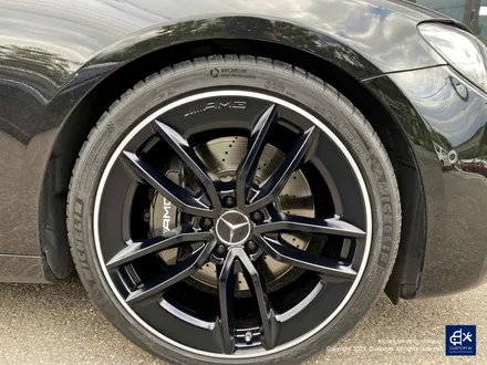 벤츠 E53 AMG 휠수리 후 매트 블랙 실버 투톤 휠도색 / 용인 처인구