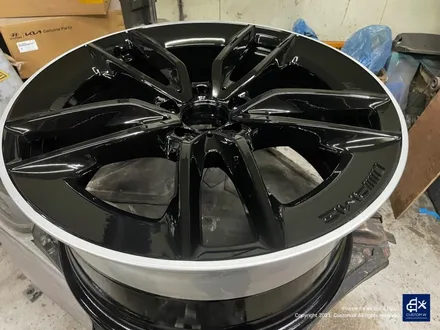 벤츠 E53 AMG 블랙 실버 투톤 유광 휠도색 / 용인 처인구