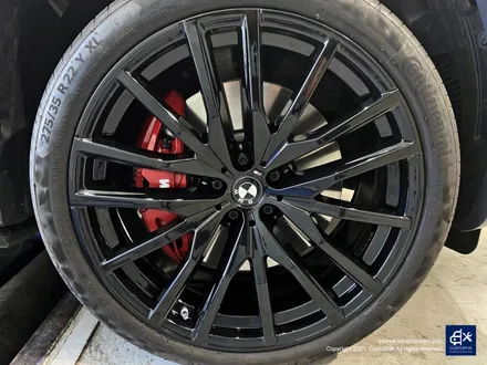 BMW X6 휠수리 후 블랙유광 휠도색 / 용인 처인구