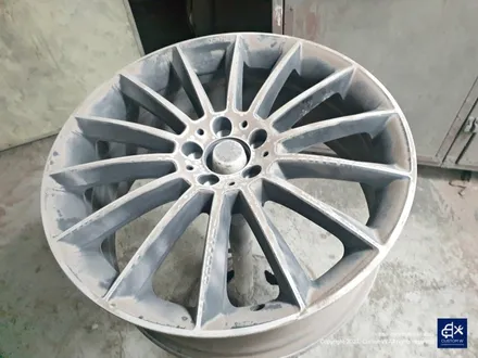 벤츠 CLS450 20인치 마차휠 블랙유광 휠도색 / 용인 처인구