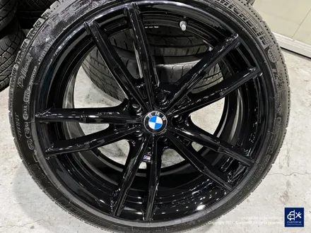 BMW G20 330i 휠수리 후 블랙유광 휠도색 / 용인 처인구