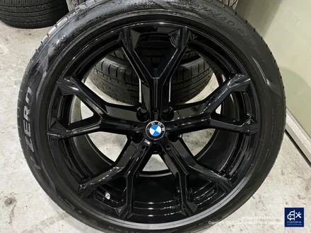 BMW X5 741M 휠수리 후 블랙유광 휠도색 / 용인 처인구