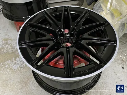 벤츠 GT43 AMG 블랙 실버 투톤 유광 휠도색 / 용인 처인구
