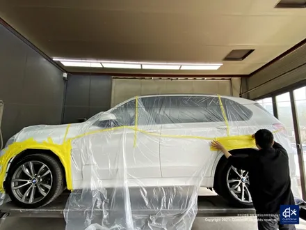 BMW X5 469M 휠상처 다이아몬드 컷팅 휠복원 + 블루 캘리퍼 도색 / 용인 처인구