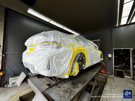 BMW 신형 G87 M2 930M 블랙유광 휠도색 + 레드 캘리퍼 도색 / 용인 처인구