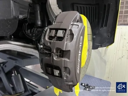 벤츠 GLE53 AMG 블랙 유광 휠도색 그리고 레드 캘리퍼 도색까지_! 완벽한 컬러 밸런스_! / 용인 처인구
