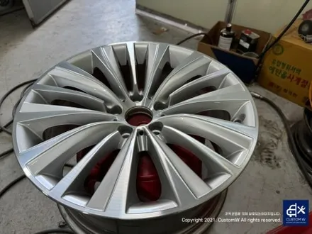 BMW 5GT 19인치 휠 상처 수리 후, 다이아몬드 커팅 복원 / 용인 처인구
