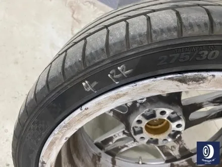 BMW 640D 373M 20인치 휠 수리 도색 불량 약품 박리 / 페인트 제거 후, 블랙 유광 휠 도색 재작업 + 레드 캘리퍼 도색 / 용인 처인구
