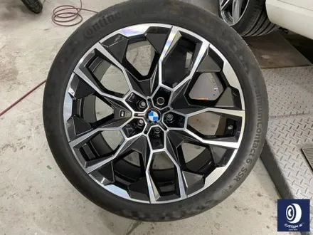 BMW X7 40i 913M 22인치 휠 상처 수리 후, 다이아몬드 커팅 휠 복원 / 용인 처인구