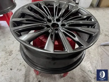 BMW 6GT 640i 20인치 646휠 약품 박리 (페인트 제거) 및 부식 제거 후,  건메탈 그레이 휠도색 + 부식 방지 블랙 컬러 캘리퍼 도색작업까지_! / 용인 처인구