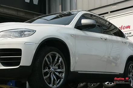 BMW의 SUV들 고스트크롬의 향연 그리고 캘리퍼 화이트 도색.(X3, X6) / 용인 처인구
