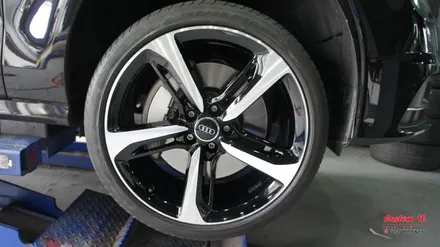 A7휠을 RS7 다이아몬드컷팅휠 처럼 만들다! 다이아몬드컷팅 휠수리를 이용한 블랙폴리쉬 휠 만들기. / 용인 처인구