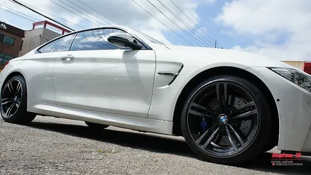 BMW 쿠페형 달리기 머신 M4 조금은 다른 다이아몬드컷팅 휠수리. / 용인 처인구