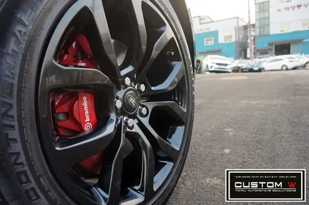 레인지로버 스포츠 블랙유광 하이그로시 블랙 휠도색 매일 방문 주시는 레인지로버 오너분들 감사합니다.! 커스텀W / 용인 처인구