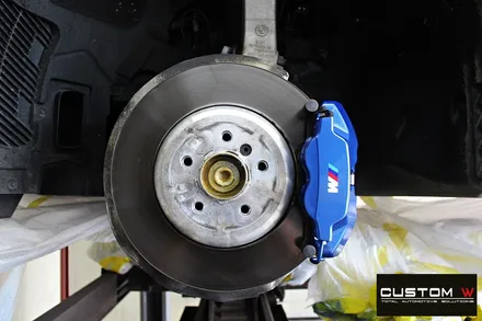BMW 신형 G05 X5 30d 블랙유광 휠도색 + 블루 캘리퍼 도색 / 용인 처인구