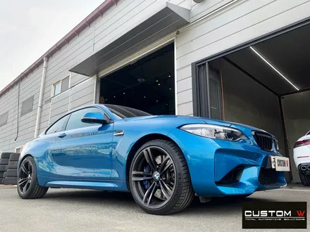 BMW M2 437M 휠 상처 수리 후 다이아몬드 컷팅 휠복원 / 용인 처인구