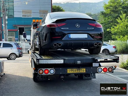 벤츠 CLS53 AMG 휠 상처 수리 후 블랙 실버 투톤 유광 휠도색 / 용인 처인구
