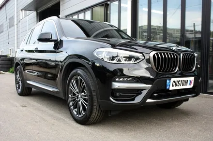 BMW X3 고스트 크롬 휠도색 / 용인 처인구