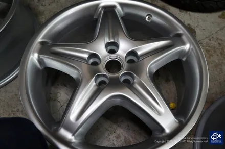 페라리 F355 베를리네타 실버 휠복원 / 용인 처인구