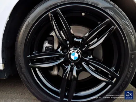 BMW 530d 휠수리 후 블랙유광 휠도색 / 용인 처인구