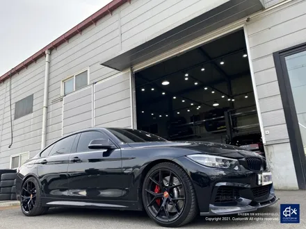 BMW 428i BBS FIR 휠수리 후 블랙유광 휠도색 / 용인 처인구