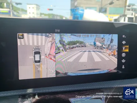 벤츠 C118 CLA45AMG 반자율주행 옵션, 360카메라 어라운드뷰 설치. / 용인 처인구