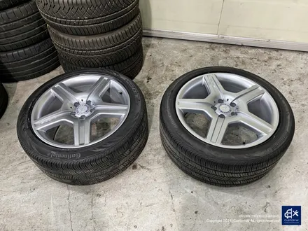 벤츠 W221 S500 휠수리 후 하이퍼 실버 휠도색 / 용인 처인구