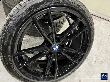 BMW G20 330i 휠수리 후 블랙유광 휠도색 / 용인 처인구