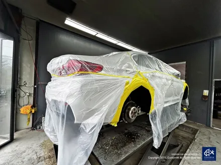 BMW G30 520d 휠수리 후 고스트 크롬 휠도색 + 블랙 캘리퍼 도색 / 용인 처인구