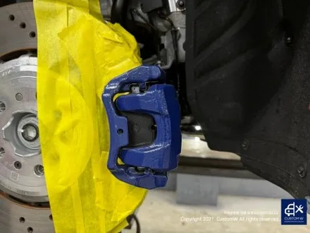 믿고 맡기는 커스텀 W_! 캐리어 카 (세이프 티 로더)를 이용해서 입출고_! BMW G87 신형 M2 블랙 유광 휠도색 & 레드 캘리퍼 도색 / 용인 처인구