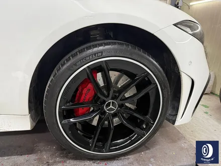 벤츠 CLS450 (휠은 CLS53AMG )블랙 + 실버 투톤 유광 휠도색 / 용인 처인구