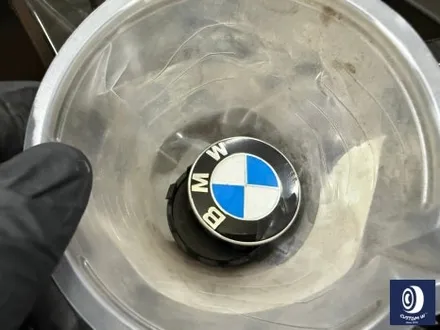 BMW M60i 755M 22인치 휠 상처 수리 후,  제트 블랙 휠 복원 도색 / 용인 처인구