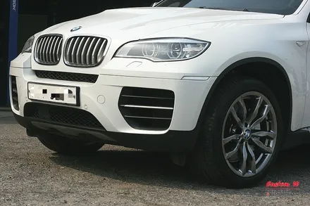 BMW의 SUV들 고스트크롬의 향연 그리고 캘리퍼 화이트 도색.(X3, X6) / 용인 처인구