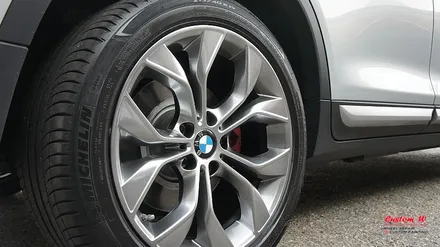 BMW X4의 림 프로텍터의 약간은 불편한 진실과 고스트크롬 휠도색 그리고 캘리퍼 레드 도색. / 용인 처인구