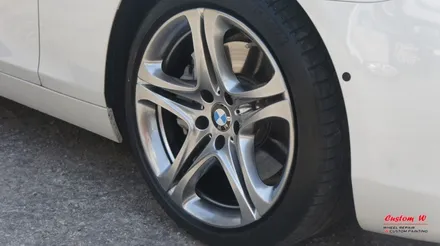 고스트크롬 휠도색으로 BMW 640D 휠을 멋지게 바꿔봤습니다. / 용인 처인구