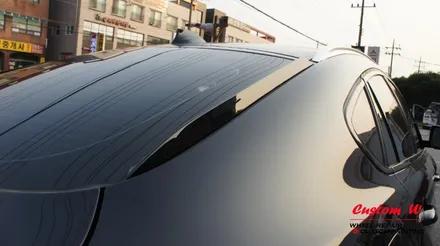 100주년을 기념해서 나온 BMW X6 30D 한정 모델의 블랙 휠도색과 블루 캘리퍼도색. / 용인 처인구