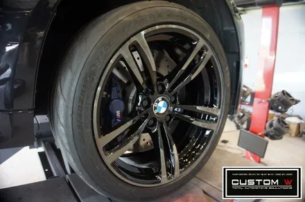 잘못된 휠수리로 고생하신 고객분.. BMW F80 M3 437M 휠복원 작업. / 용인 처인구