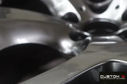 BMW X6 20인치 Y스포크 휠 상처 수리 후, 고스트 크롬 휠도색. / 용인 처인구