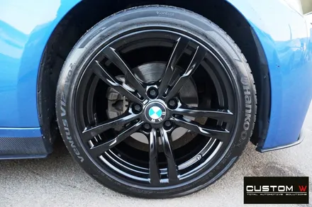 휠 상처가 많은 BMW 320d 수리 후 / 용인 처인구
