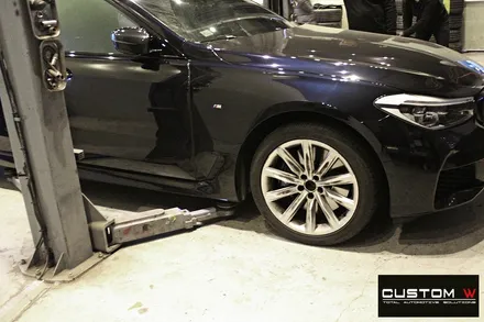 BMW 6GT 630d 19인치 블랙유광 휠도색 / 용인 처인구