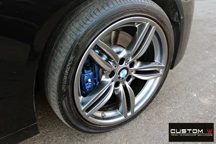 BMW 530d 휠 상처 수리 후 고스트 크롬 휠도색 / 용인 처인구