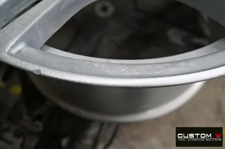 BMW 428i 437M 19인치 기존 잘못된 수리 도색 약품 박리 후 블랙유광 휠도색 / 용인 처인구